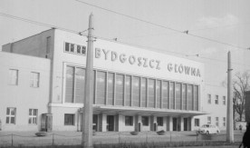 Dworzec Bydgoszcz Główna. Fot. J. Szeliga. Numer inwentarzowy: Neg. 1528.